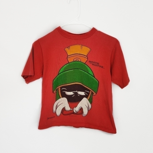 Vintage Kids Medium Marvin Martian tshirt - Picture 1 of 5